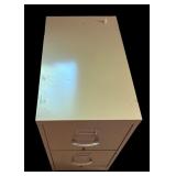 LL - 2-Drawer Metal File Cabinet