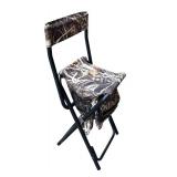 G - Camouflage Folding Chair with Carrying Strap