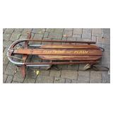 G - Vintage Fleetwing Wooden Sled