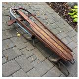 G - Vintage Fleetwing Wooden Sled
