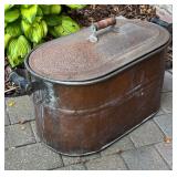 G - Vintage Copper Boiler