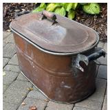 G - Vintage Copper Boiler
