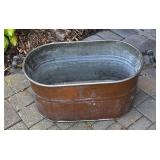 G - Vintage Copper Boiler