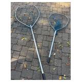 G - Pair of Fishing Nets with Long Handles