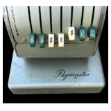 G - Vintage Paymaster Mechanical Check Writer