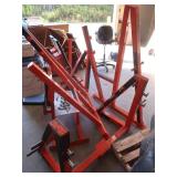 BENCH PRESS AND SQUATTING RACK