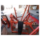 BENCH PRESS AND SQUATTING RACK
