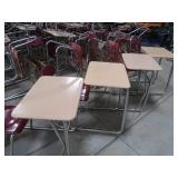 4 SLED DESKS