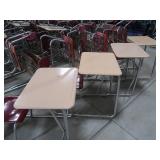 4 SLED DESKS