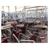 4 SLED DESKS