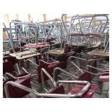 4 SLED DESKS