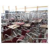 4 SLED DESKS