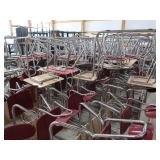 4 SLED DESKS