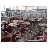 4 SLED DESKS