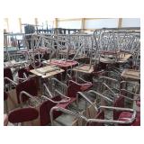 4 SLED DESKS