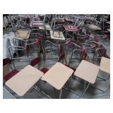 4 SLED DESKS