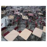 4 SLED DESKS