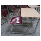 4 SLED DESKS