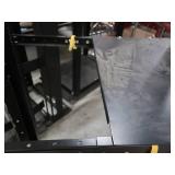 4 FREE STANDING DATA RACKS