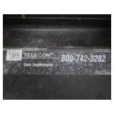 4 FREE STANDING DATA RACKS