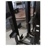4 FREE STANDING DATA RACKS