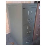 2 METAL FILE CABINETS