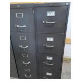 2 METAL FILE CABINETS