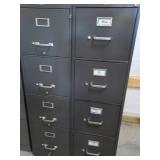 2 METAL FILE CABINETS