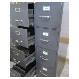 2 METAL FILE CABINETS