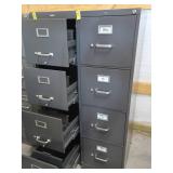 2 METAL FILE CABINETS