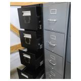 2 METAL FILE CABINETS