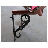 3 WOODEN SHELVES