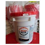 LOT OF 10 5 GALLON BUCKETS WITH LIDS