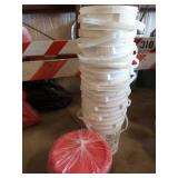 LOT OF 10 CLEAN, HEAVY DUTY 5 GALLON BUCKETS