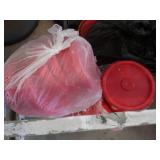 HUGE 50 PLUS LOT OF LIDS FOR 5 GALLON BUCKETS