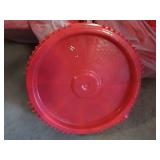 HUGE 50 PLUS LOT OF LIDS FOR 5 GALLON BUCKETS