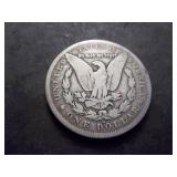 1892 O Morgan Silver Dollar