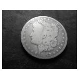 1893 CC Morgan Silver Dollar
