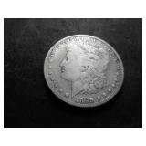 1895 O Morgan Silver Dollar