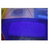 Signed Galazzo 2005 Multicolor Fused Art Glass Bowl