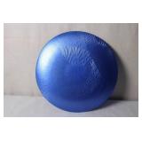 Blue Textured Glass Charger Plate