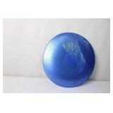 Blue Textured Glass Charger Plate