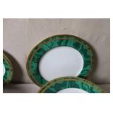 Christian Dior Gaudron Malachite Porcelain Dinnerware Set