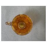 Collection of Vintage Carnival Glass and Porcelain Dishware