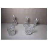 Set of 5 Waterford Crystal Tableware Pieces