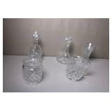 Set of 5 Waterford Crystal Tableware Pieces