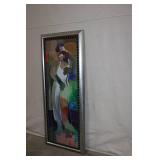 Hessam “Loves Curtain” Limited Edition Framed Abstract Wall Art 18/100