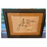Framed Signed Limited Edition Print by Chaim Kligman 69/125