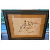 Framed Signed Limited Edition Print by Chaim Kligman 69/125