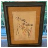 Framed Signed Limited Edition Print by Chaim Kligman 69/125